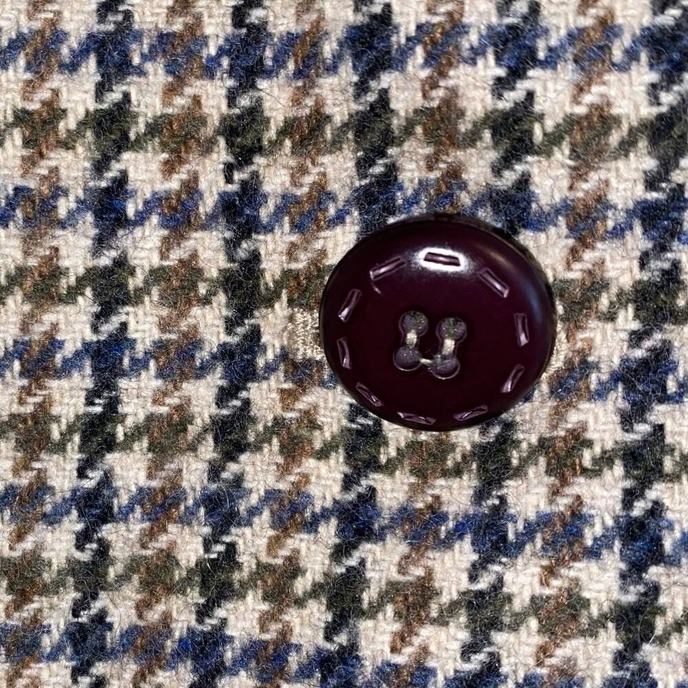 Talbots Multi-Color Houndstooth Blazer - Picture 9 of 12
